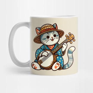 Banjo cat Mug